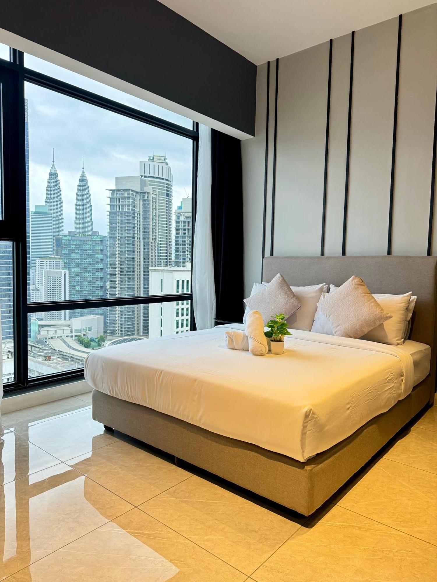 Apartamento Axon Infinity Pool Kl Kuala Lumpur Exterior foto
