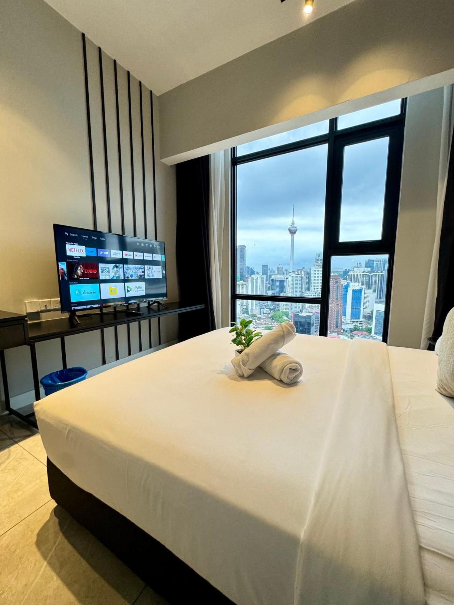 Apartamento Axon Infinity Pool Kl Kuala Lumpur Exterior foto