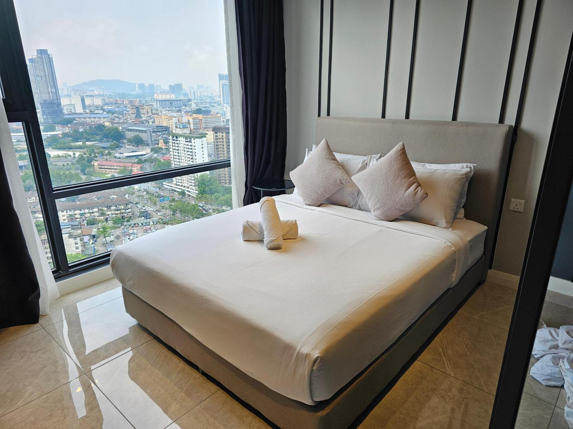 Apartamento Axon Infinity Pool Kl Kuala Lumpur Exterior foto